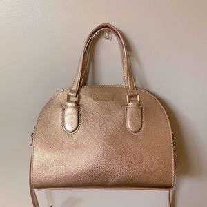 Rose Gold Kate Spade Handbag